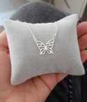 Srebrny komplet MOTYL MOTYLEK SREBRO 925
