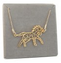 Naszyjnik koń konik ORIGAMI CELEBRYTKA srebro 925