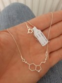 Srebrny naszyjnik SEROTONINA szczęścia SREBRO