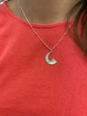 Naszyjnik kulki góry księżyc gwiazdy srebro 925