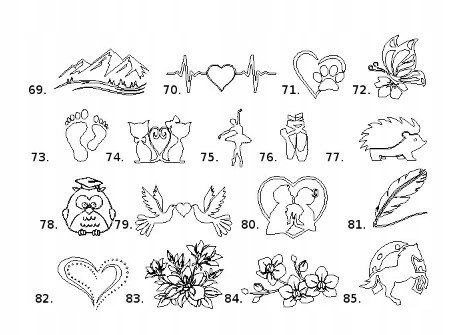 Naszyjnik srebrny GOŁĄB grawer srebro 925