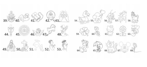 Złoty naszyjnik i kolczyki 3 zawieszki GRAWER 925