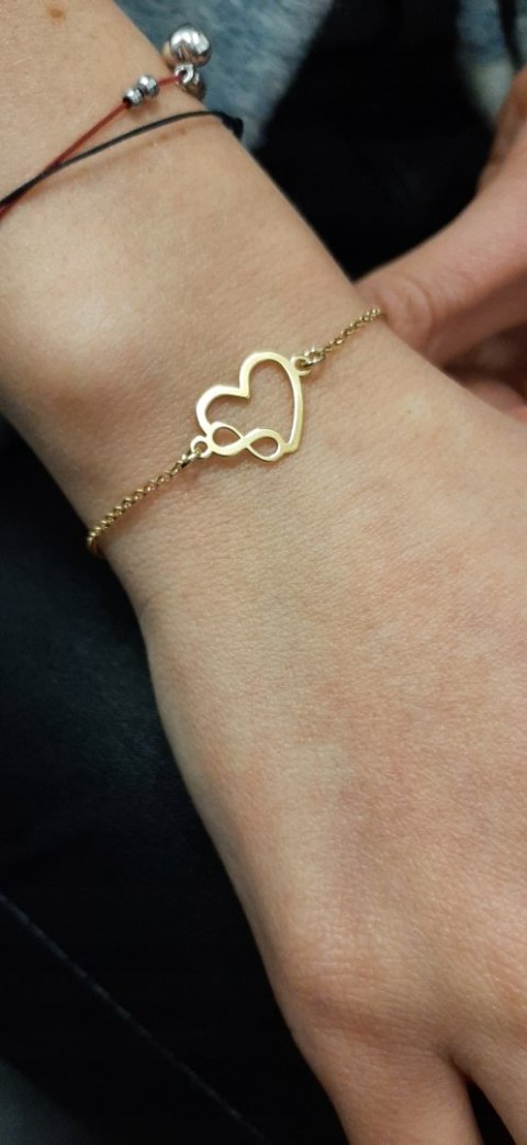 Złoty KOMPLET serce + GRAWER SREBRO KOMUNIA SR925