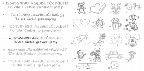 KOMPLET SREBRNY 925 CELEBRYTKA BEST FRIENDS+GRAWER