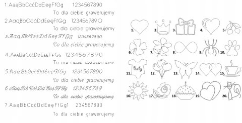 Srebrna bransoletka puzzel serce GRAWER dow dł 925