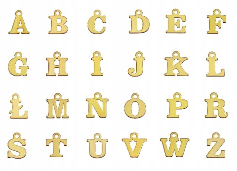 Złota bransoletka góry literka z górami srebro 925 17cm GRAWER