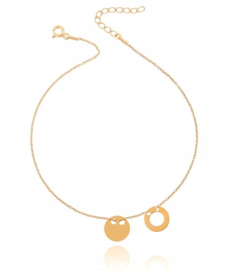 Podwójna bransoletka gwiazd celebrytka blaszka