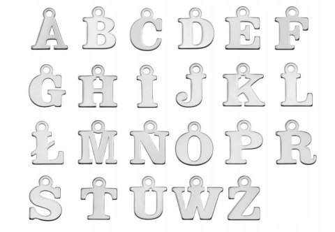 Srebrna szeroka bransoletka nieskończoność LITERKA